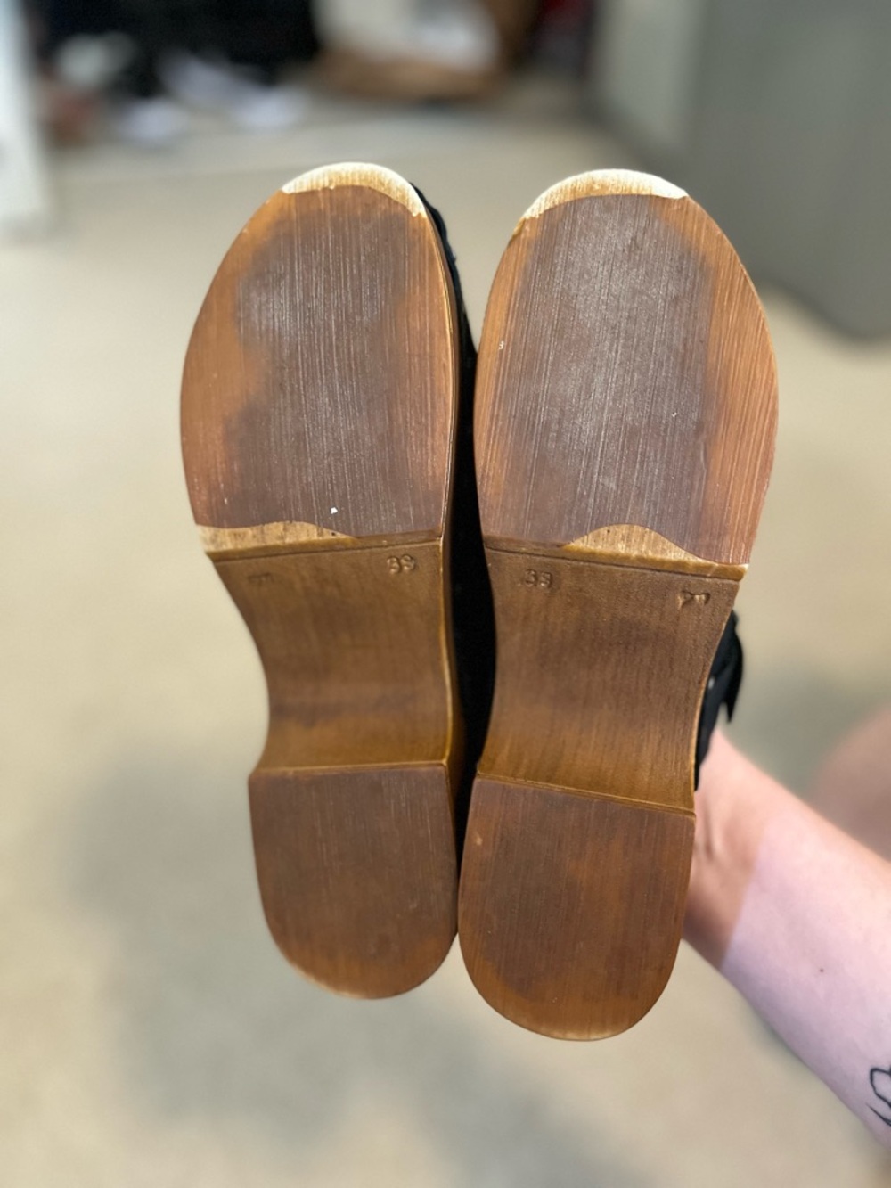 crown vintage clogs - Picture 7 of 7